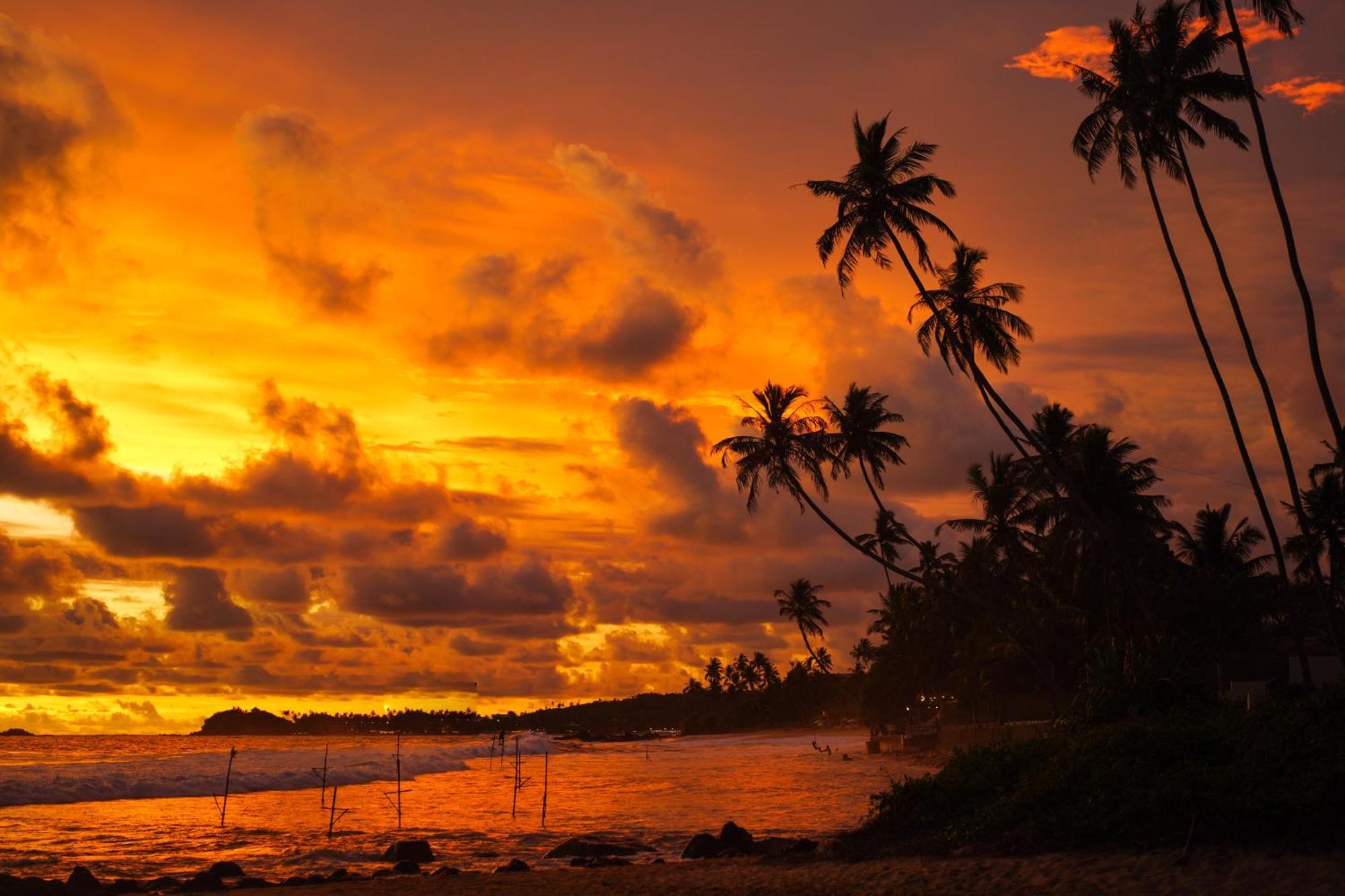 Shanthi Beach Resort Unawatuna Eksteriør billede